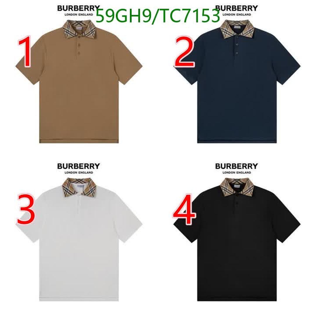 Burberry-Clothing Code: TC7153 $: 59USD