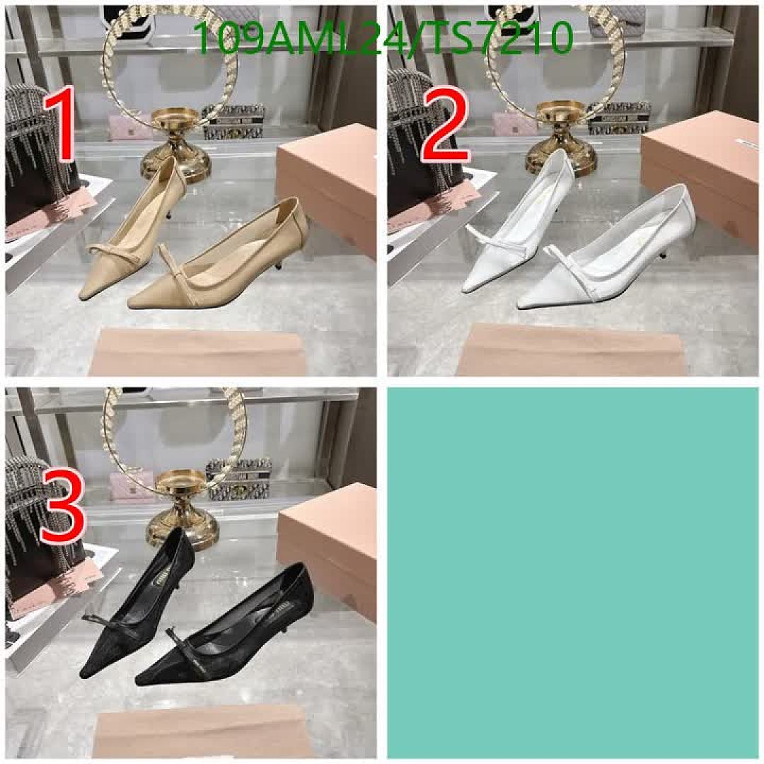 Miu Miu-Shoes(Women) Code: TS7210 $: 109USD