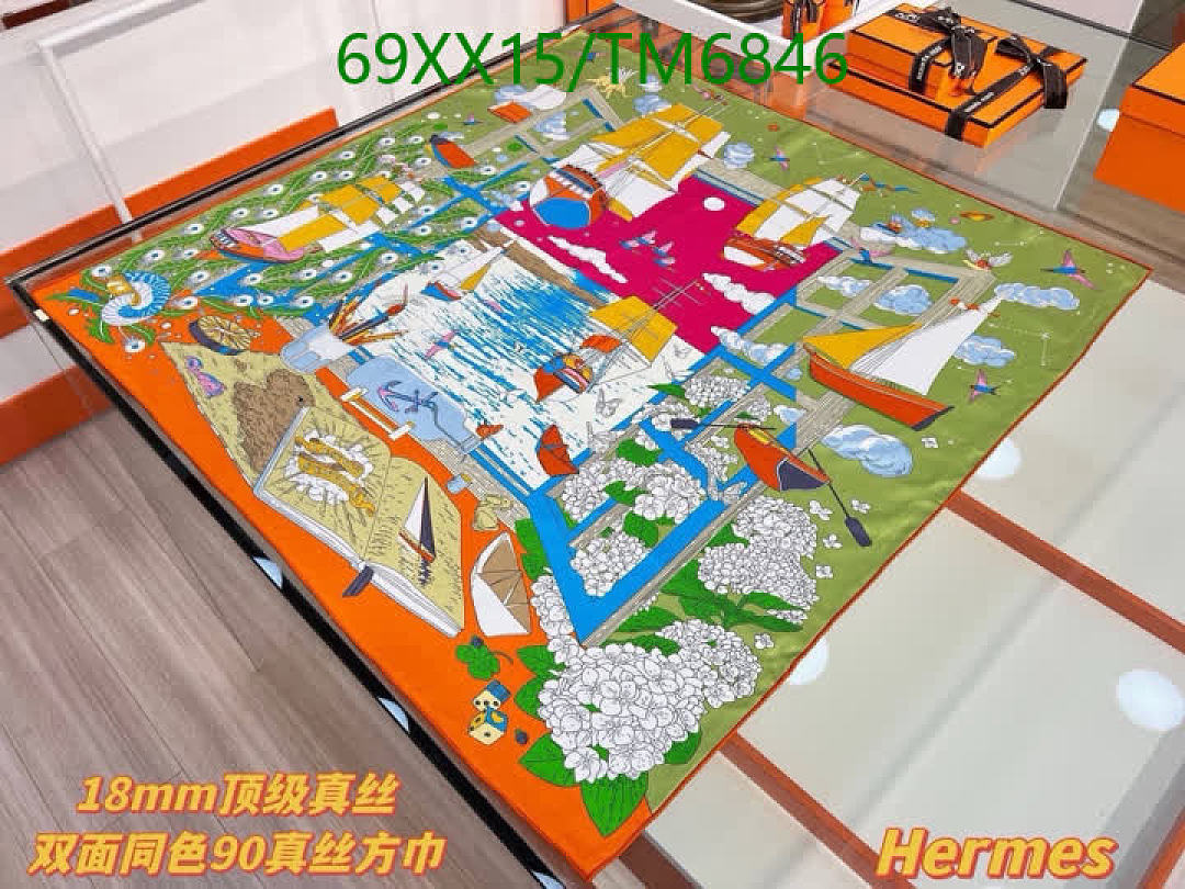 Hermes-Scarves Code: TM6846 $: 69USD