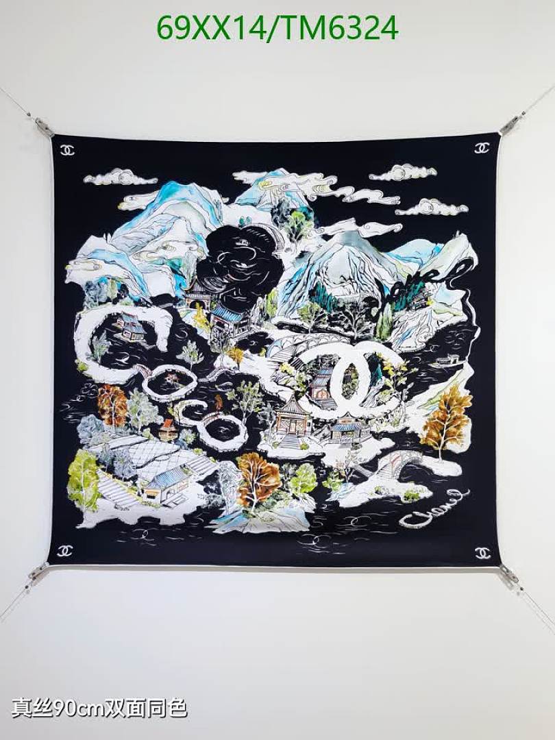 Chanel-Scarves Code: TM6324 $: 69USD