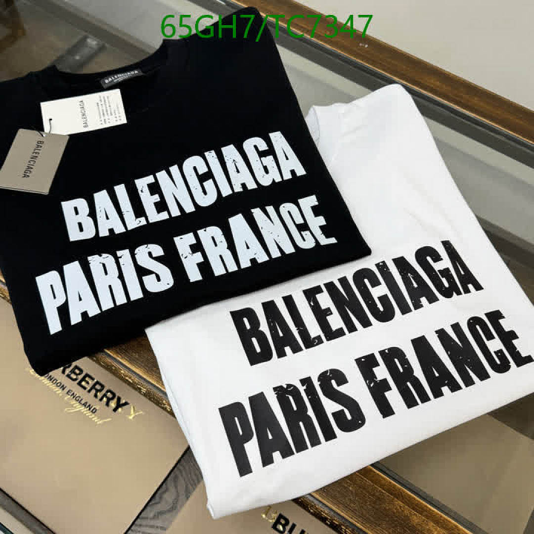 Balenciaga-Clothing Code: TC7347 $: 65USD