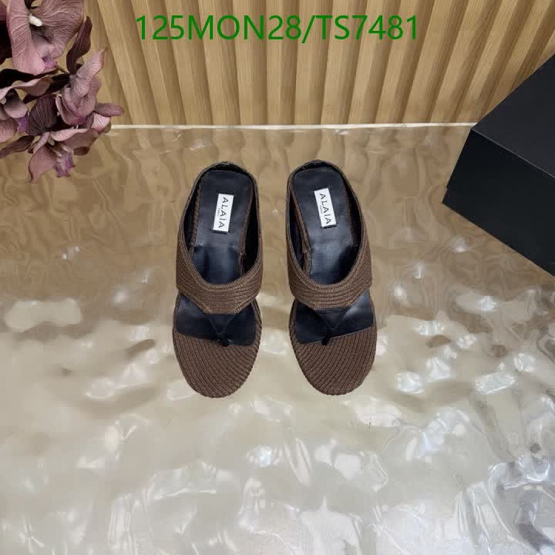Alaia-Shoes(Women) Code: TS7481 $: 125USD