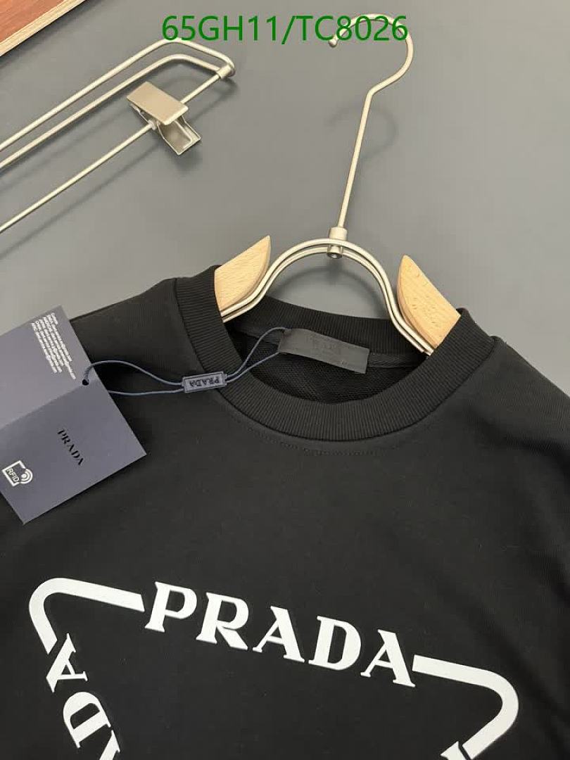 Prada-Clothing Code: TC8026 $: 65USD