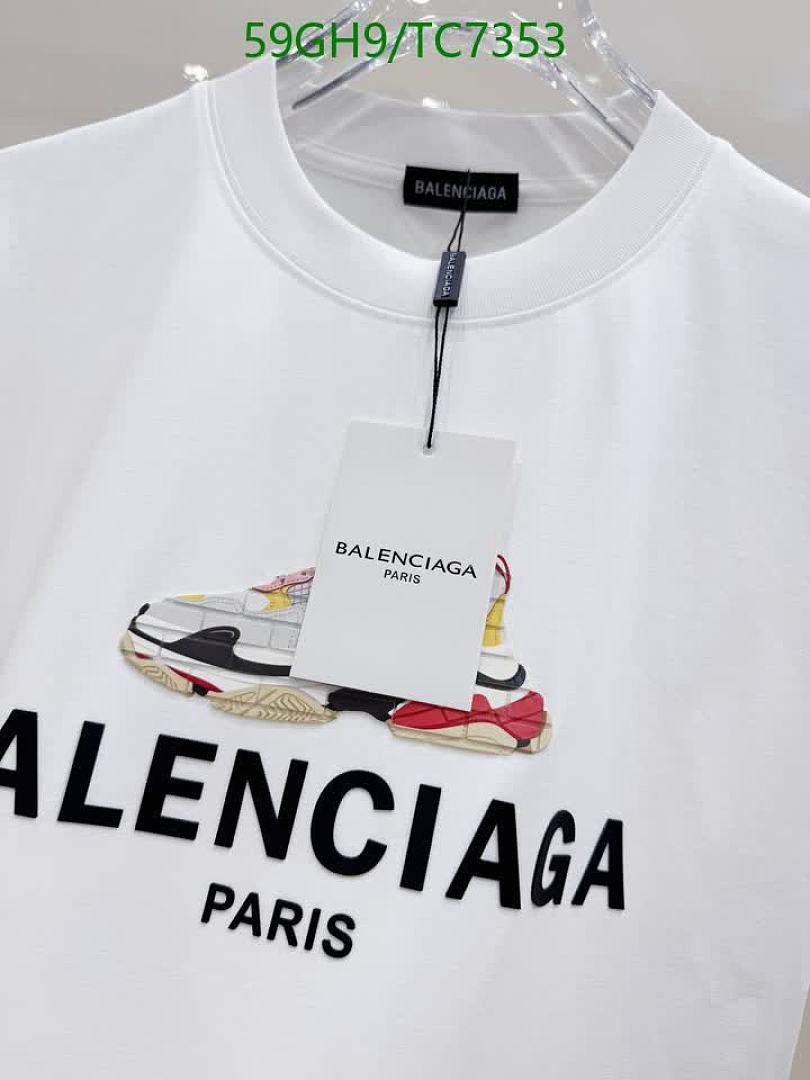 Balenciaga-Clothing Code: TC7353 $: 59USD
