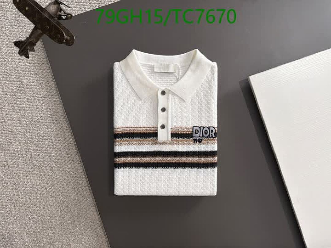 Dior-Clothing Code: TC7670 $: 79USD