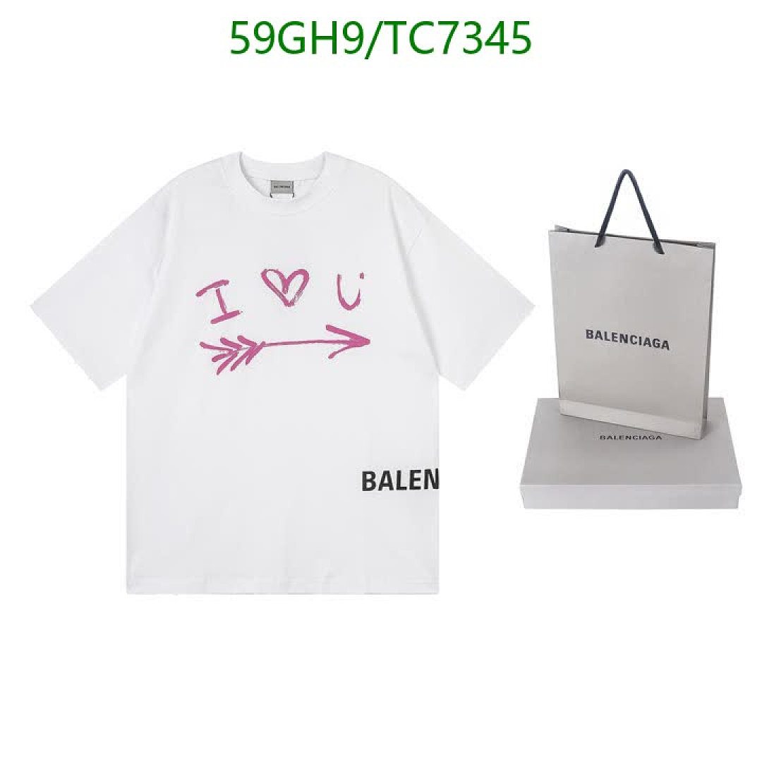 Balenciaga-Clothing Code: TC7345 $: 59USD