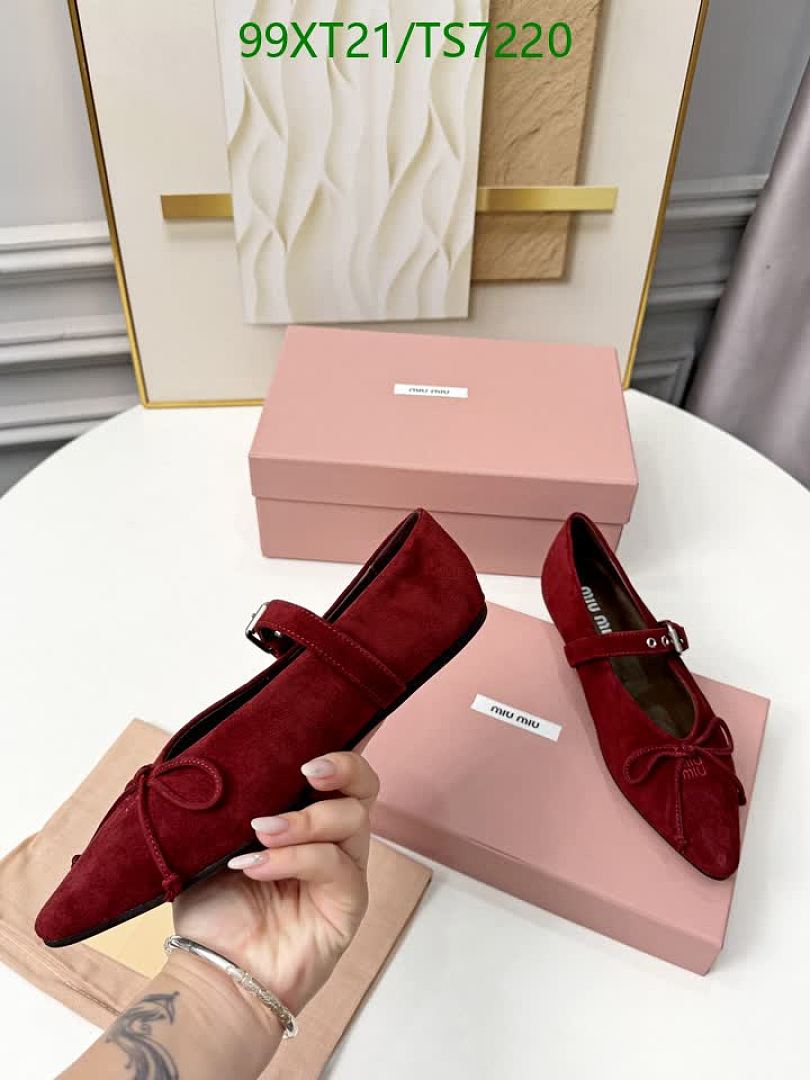 Miu Miu-Shoes(Women) Code: TS7220 $: 99USD