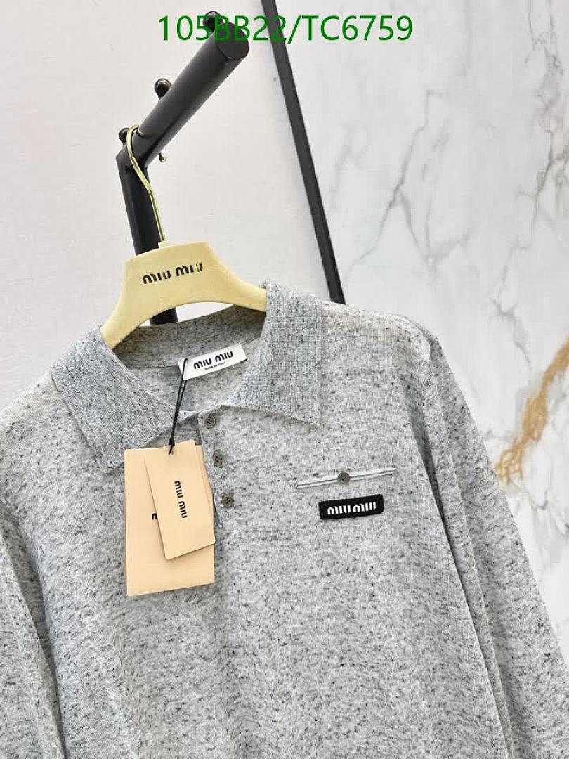 Miu Miu-Clothing Code: TC6759 $: 105USD