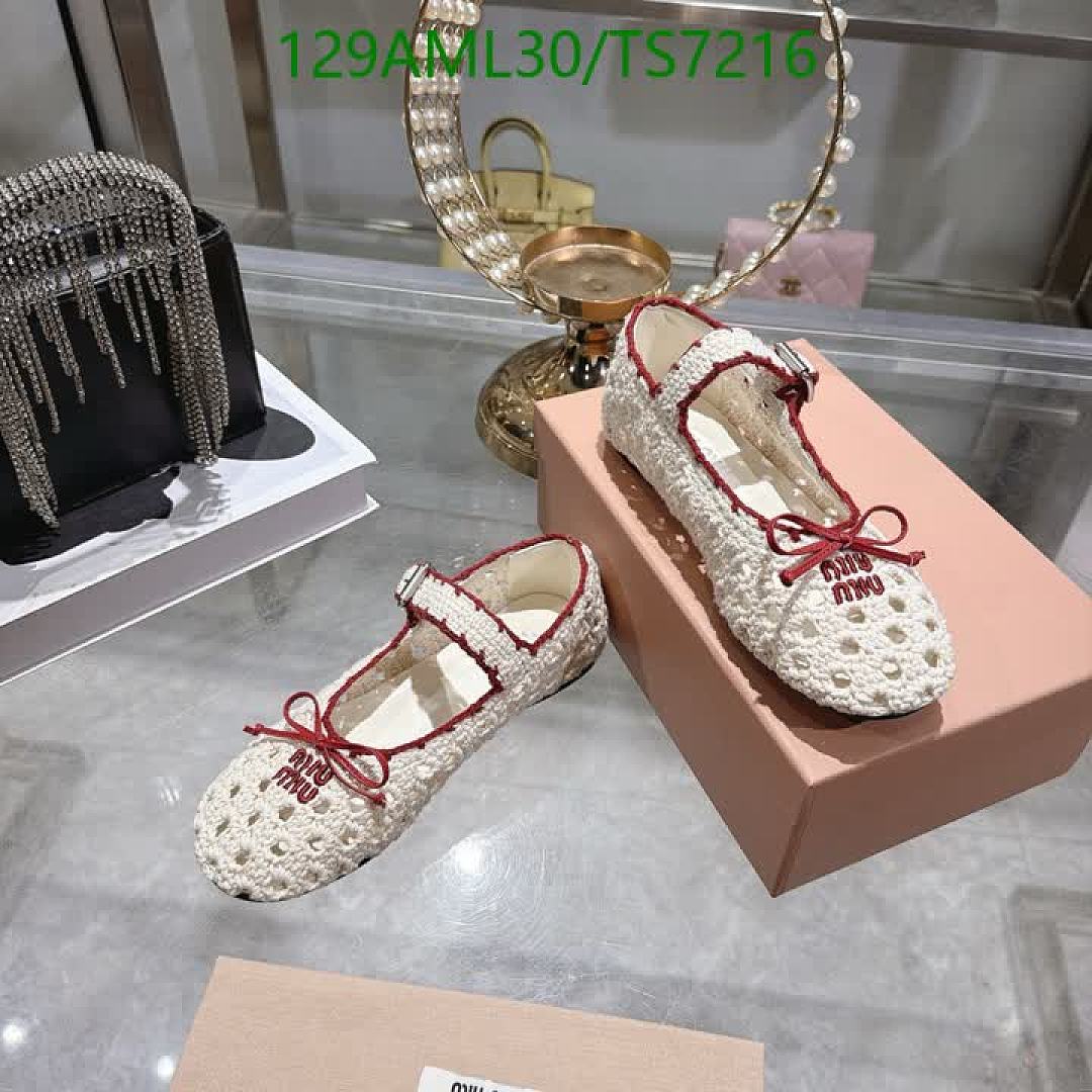 Miu Miu-Shoes(Women) Code: TS7216 $: 129USD