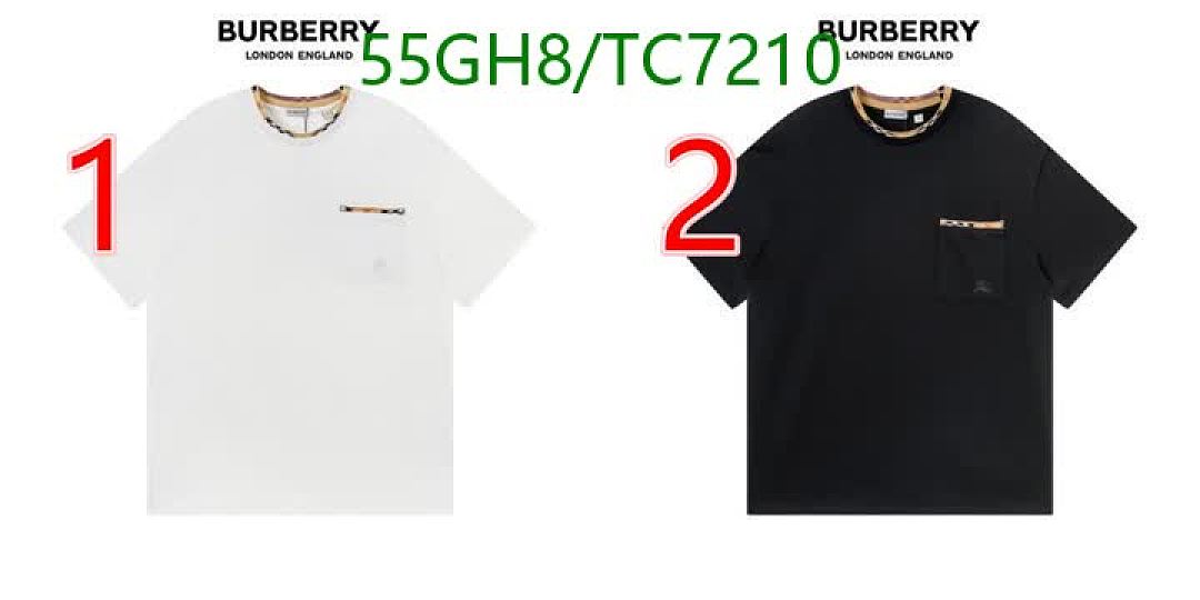 Burberry-Clothing Code: TC7210 $: 55USD