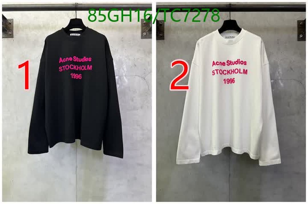 Acne Studios-Clothing Code: TC7278 $: 85USD