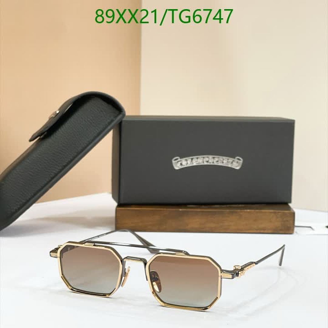 Chrome Hearts-Glasses Code: TG6747 $: 89USD