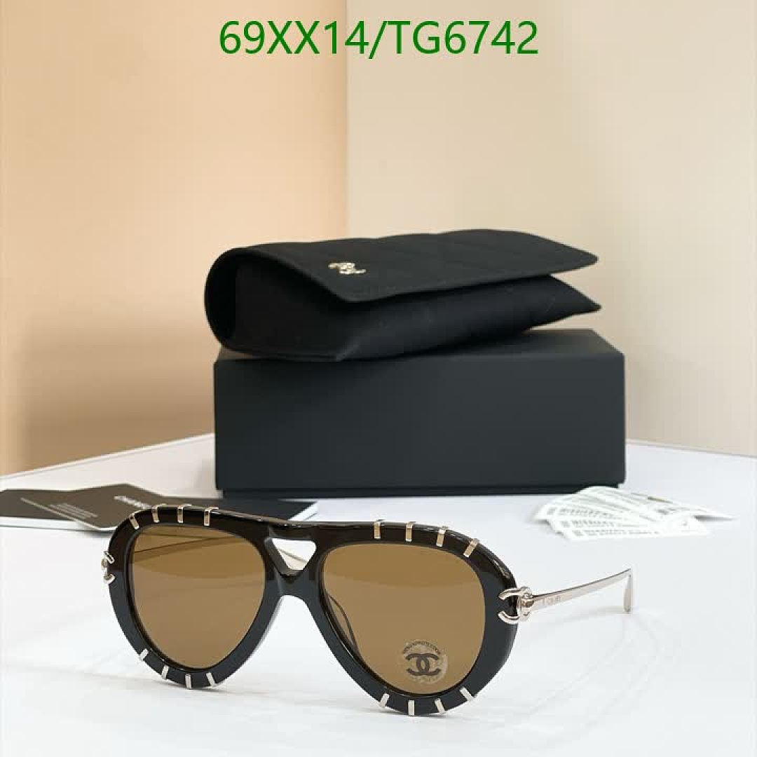 Chanel-Glasses Code: TG6742 $: 69USD