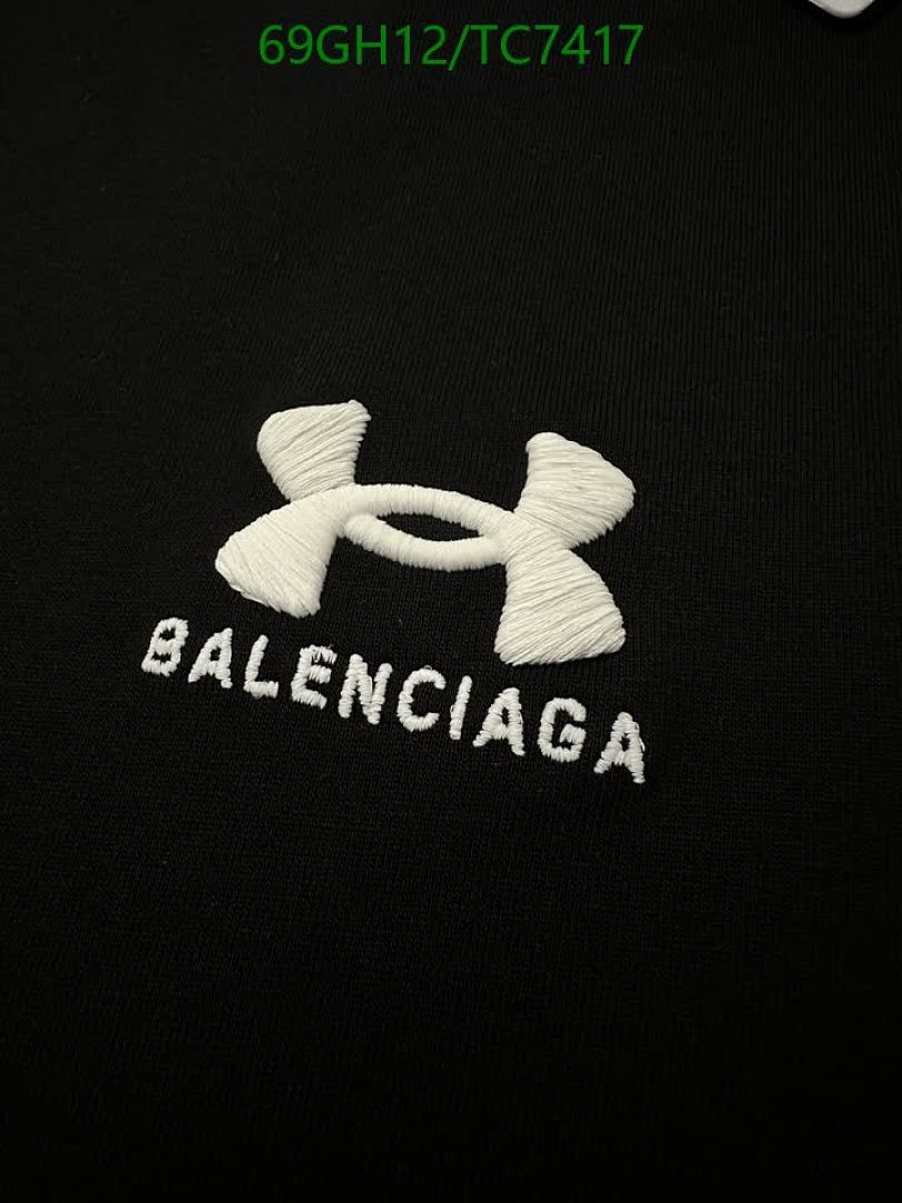 Balenciaga-Clothing Code: TC7417 $: 69USD