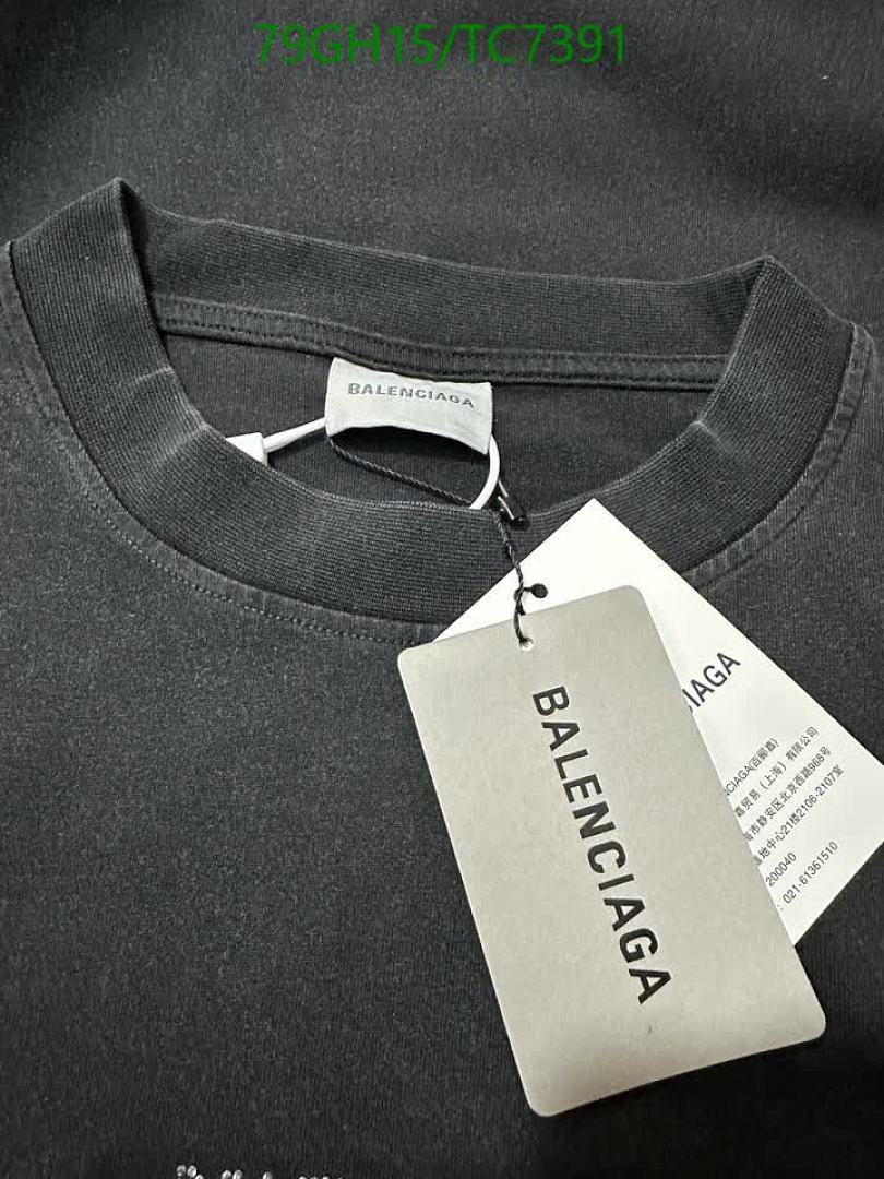Balenciaga-Clothing Code: TC7391 $: 79USD
