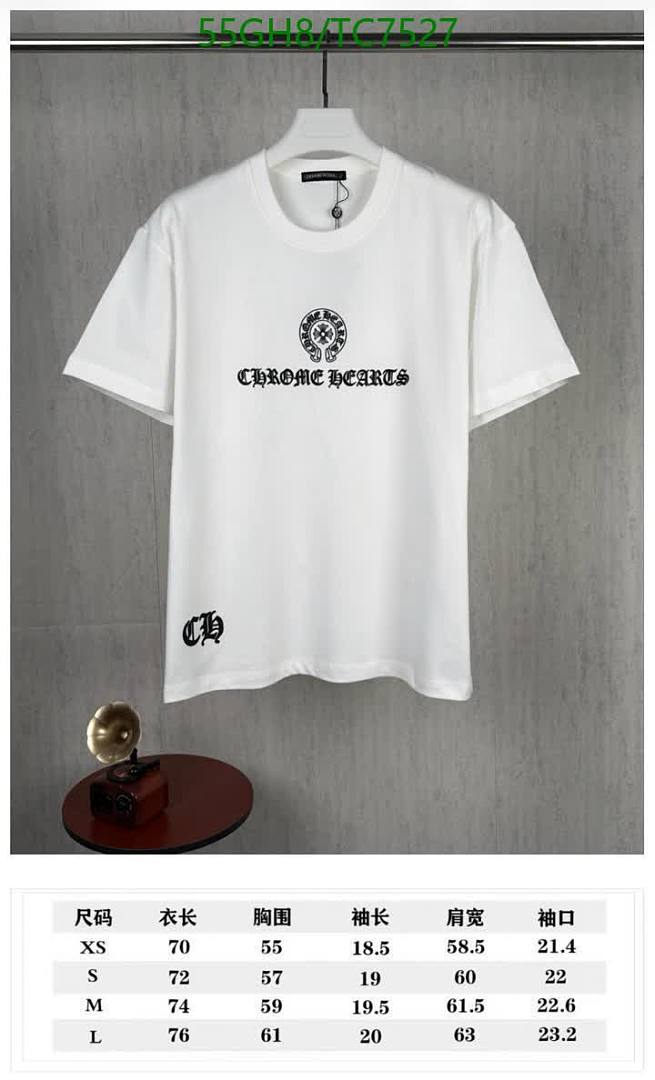 Chrome Hearts-Clothing Code: TC7527 $: 55USD