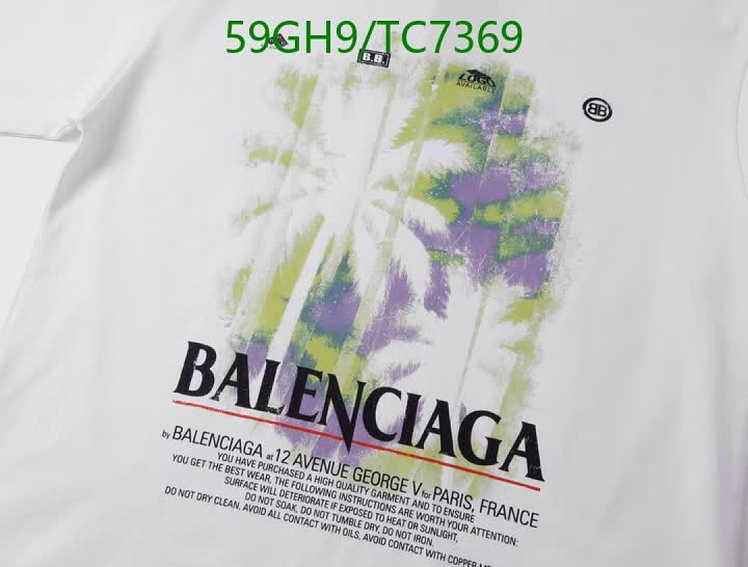 Balenciaga-Clothing Code: TC7369 $: 59USD
