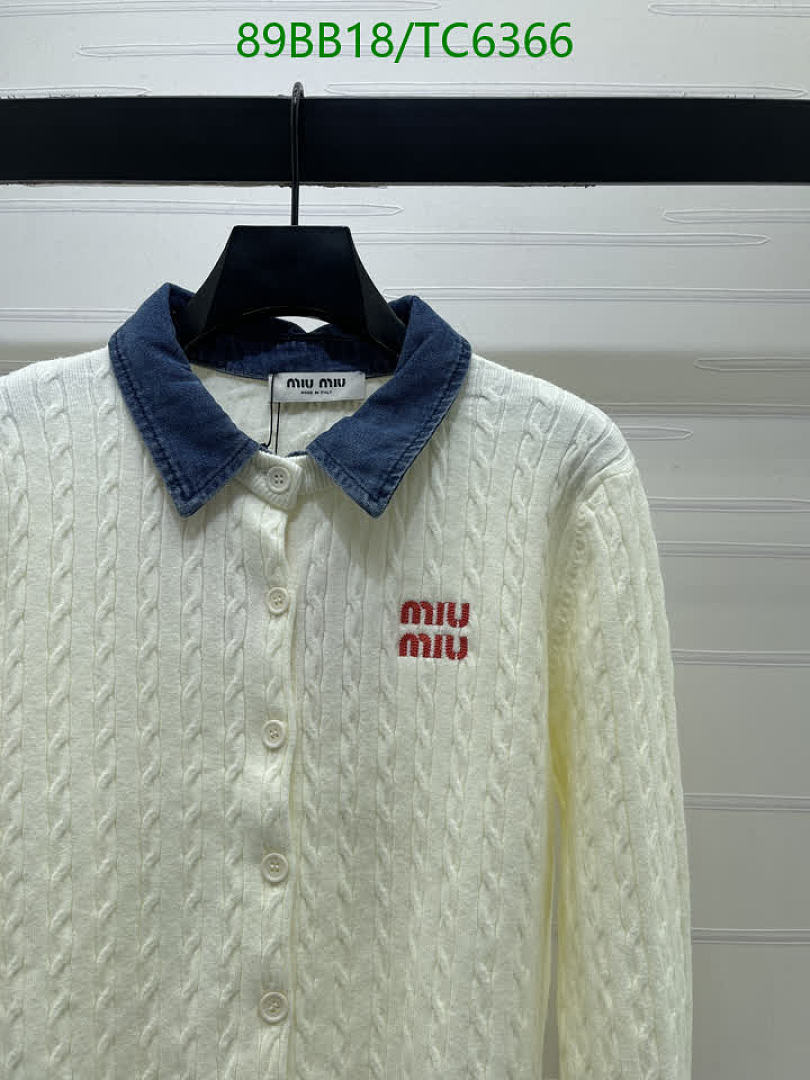 Miu Miu-Clothing Code: TC6366 $: 89USD