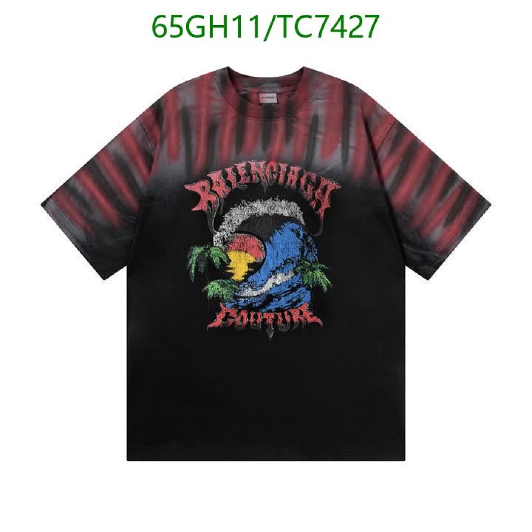 Balenciaga-Clothing Code: TC7427 $: 65USD