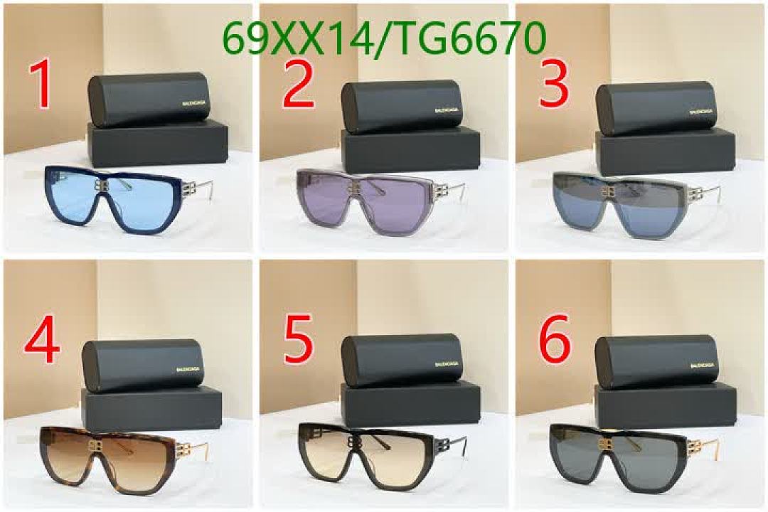 Balenciaga-Glasses Code: TG6670 $: 69USD