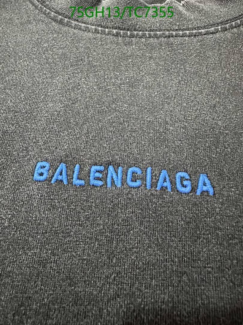 Balenciaga-Clothing Code: TC7355 $: 75USD