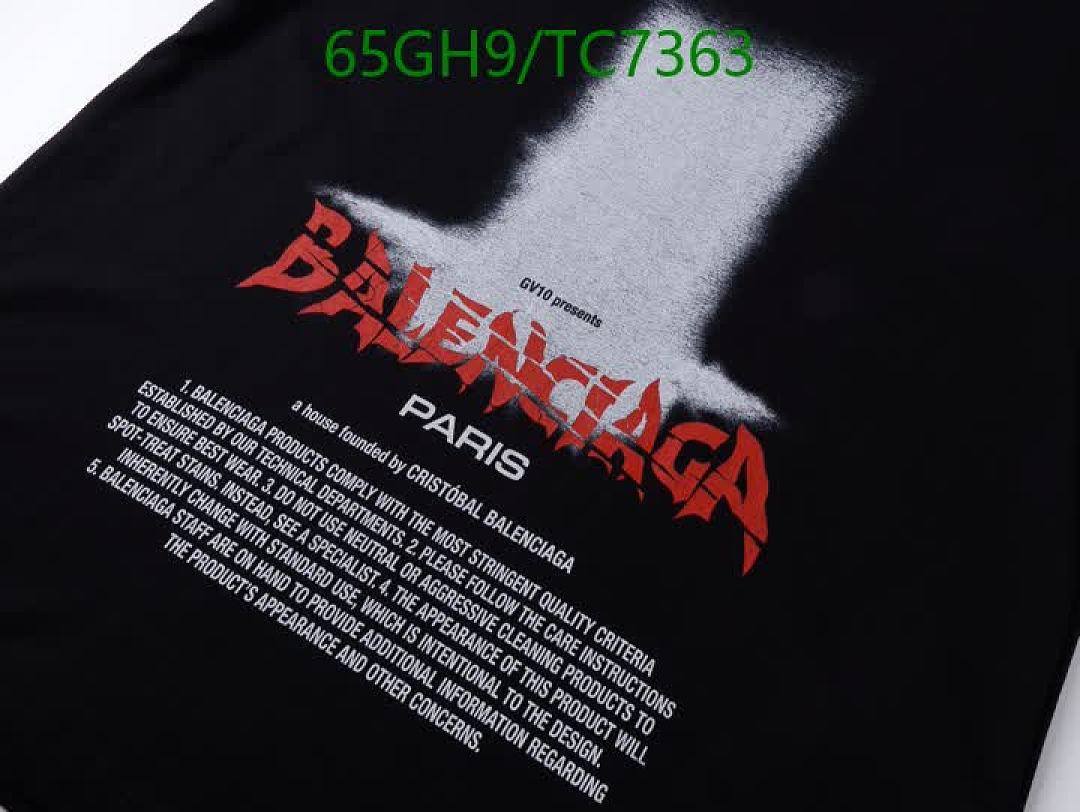 Balenciaga-Clothing Code: TC7363 $: 65USD