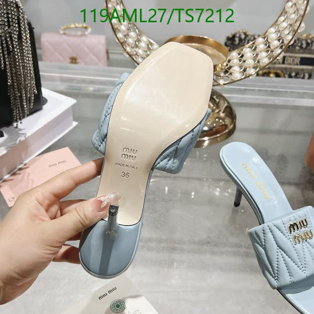 Miu Miu-Shoes(Women) Code: TS7212 $: 119USD