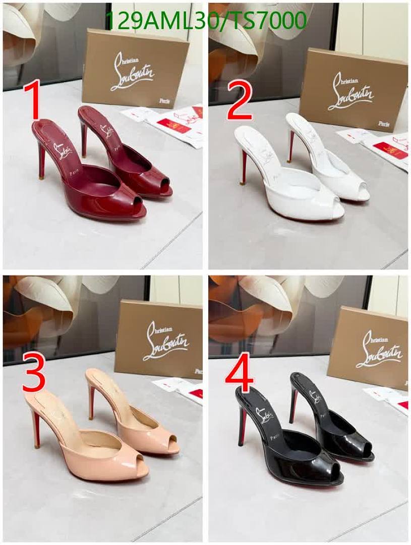 Christian Louboutin-Shoes(Women) Code: TS7000 $: 129USD