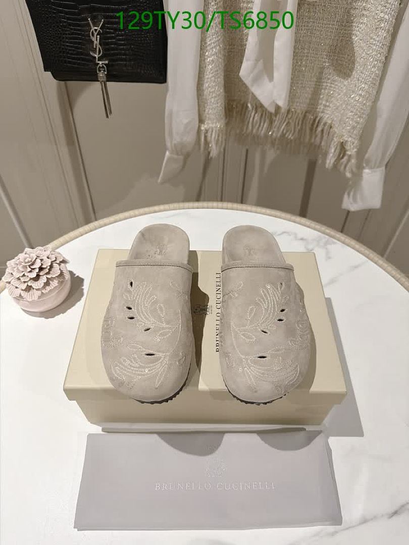 Brunello Cucinelli-Shoes(Women) Code: TS6850 $: 129USD