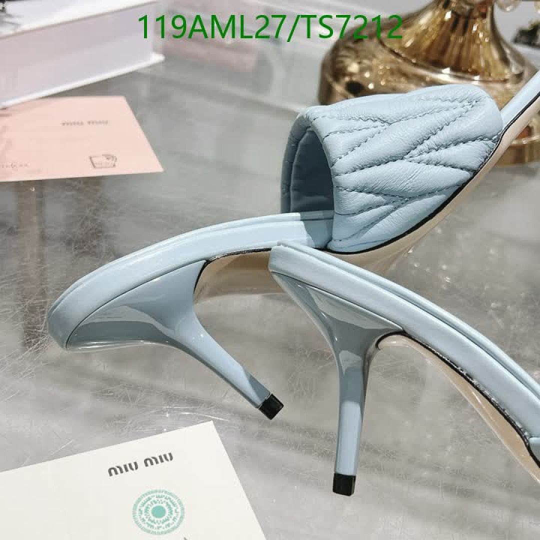 Miu Miu-Shoes(Women) Code: TS7212 $: 119USD
