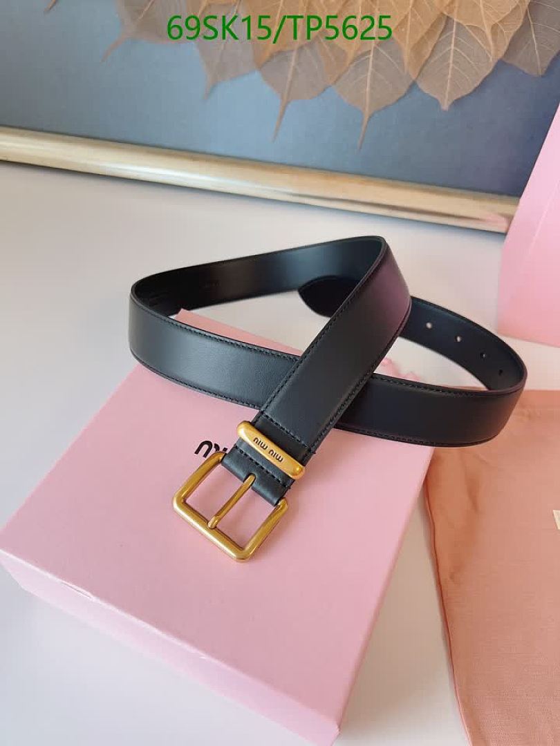 MIU MIU-Belts Code: TP5625 $: 69USD