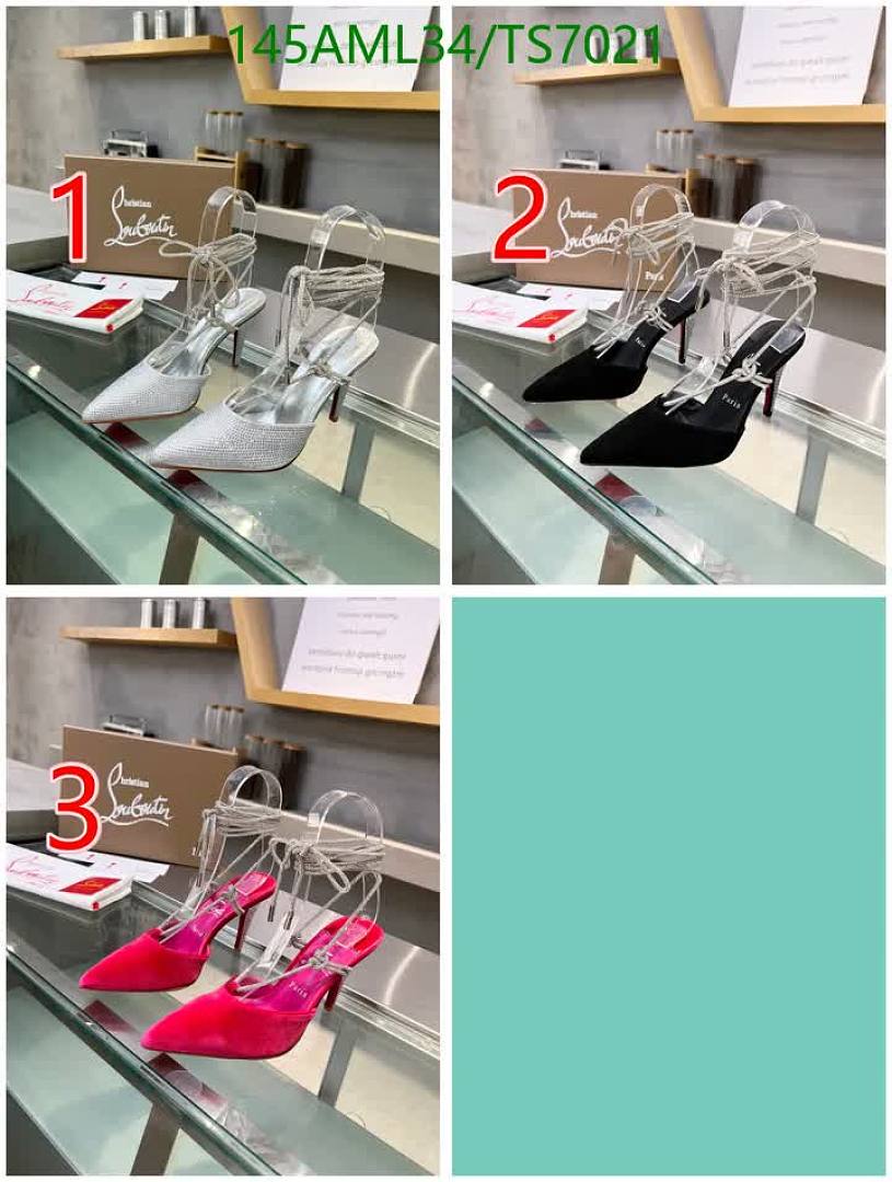 Christian Louboutin-Shoes(Women) Code: TS7021 $: 145USD