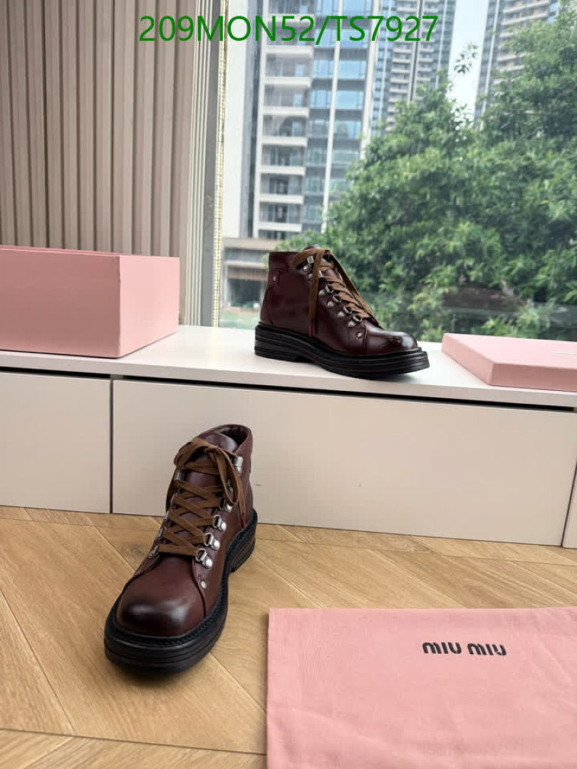 Miu Miu-Shoes(Women) Code: TS7927 $: 209USD