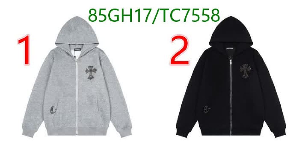 Chrome Hearts-Clothing Code: TC7558 $: 85USD