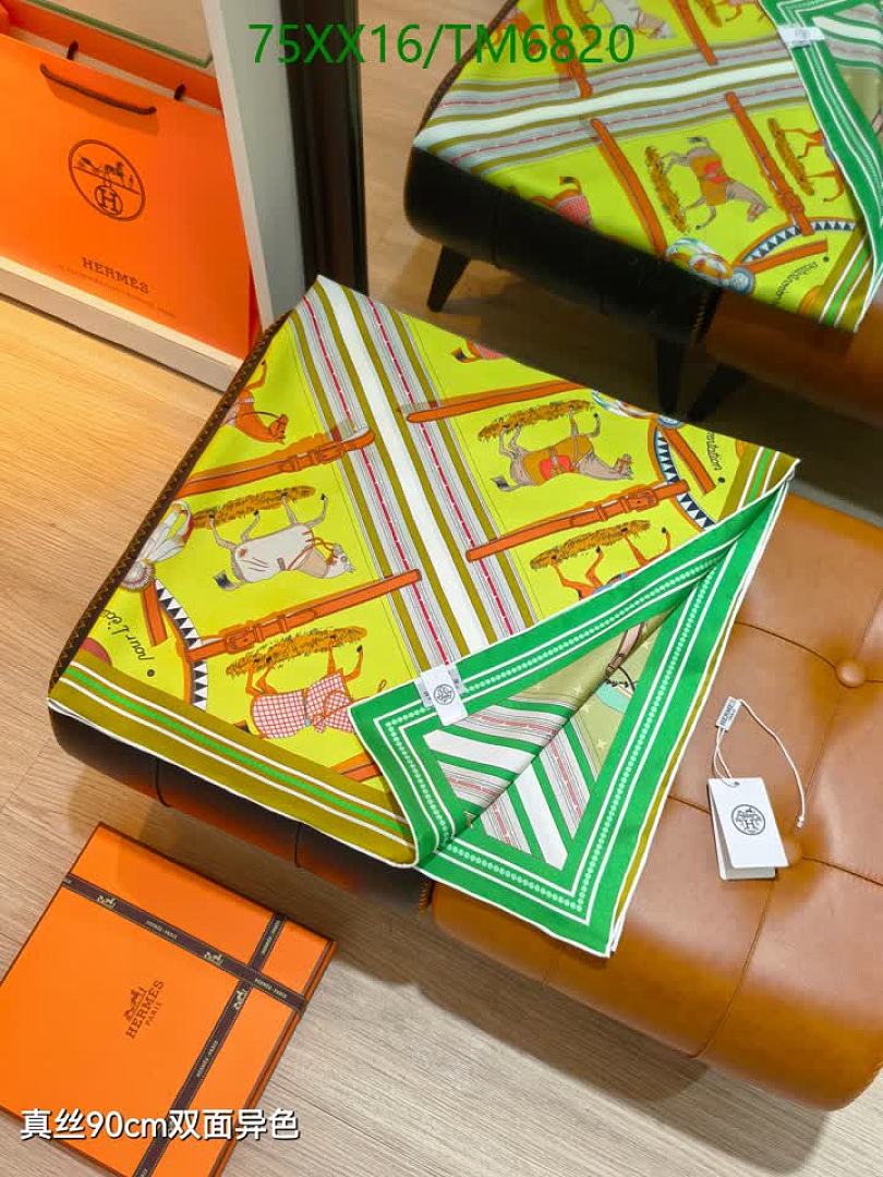 Hermes-Scarves Code: TM6820 $: 75USD