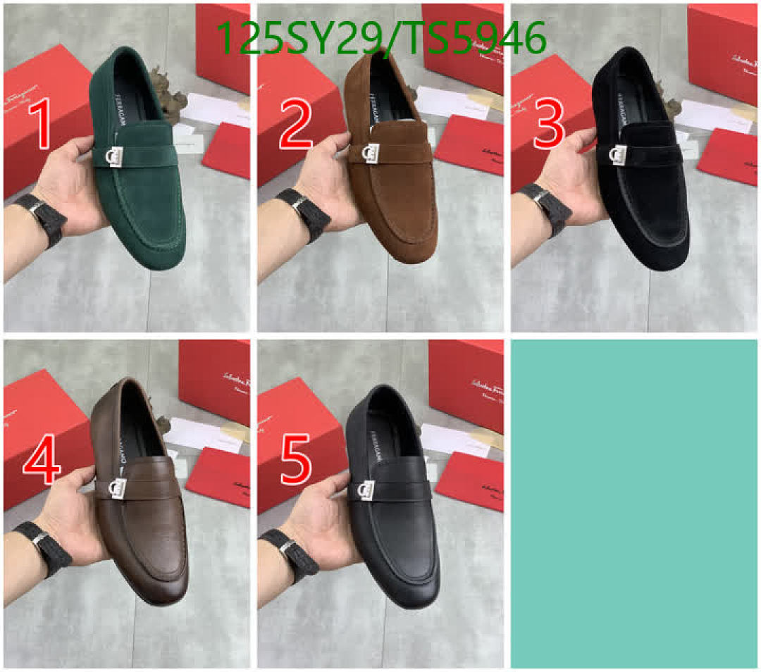 Ferragamo-Shoes(Men) Code: TS5946 $: 125USD