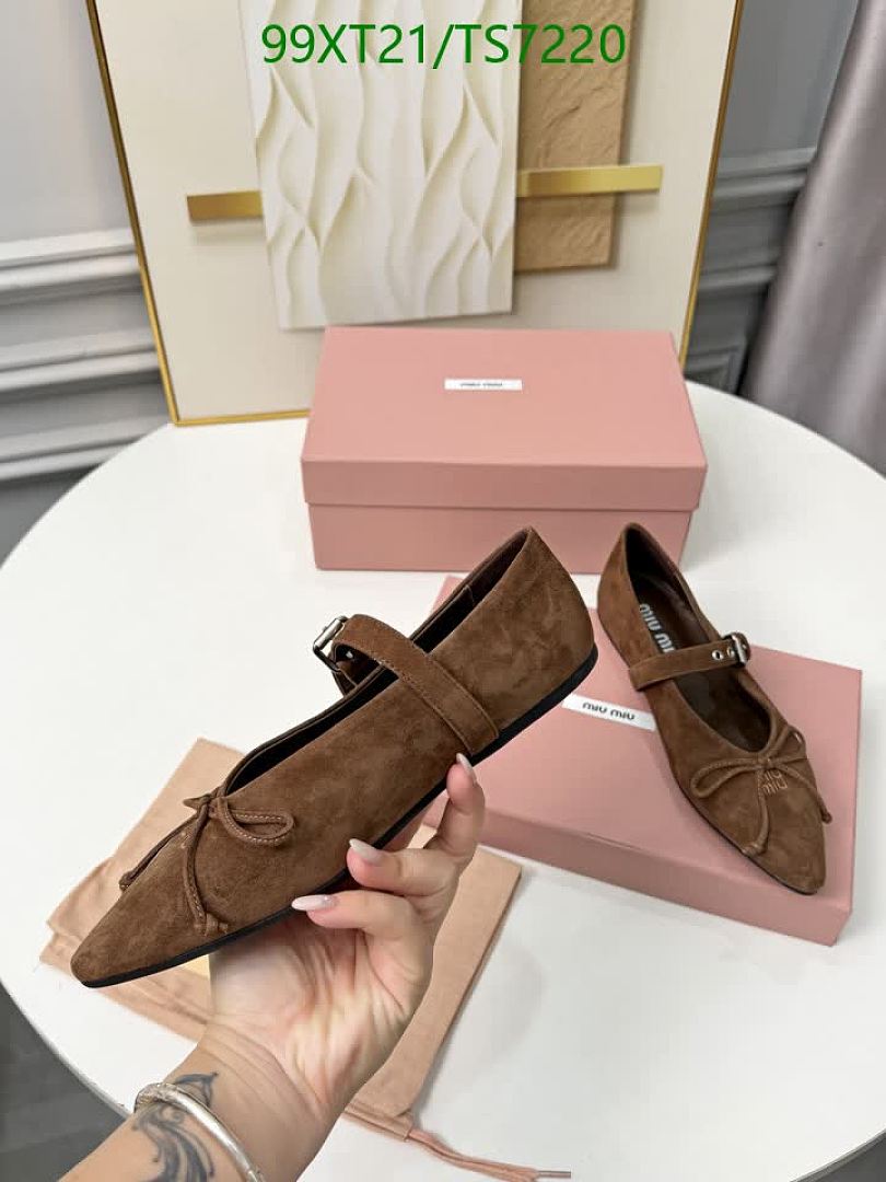Miu Miu-Shoes(Women) Code: TS7220 $: 99USD