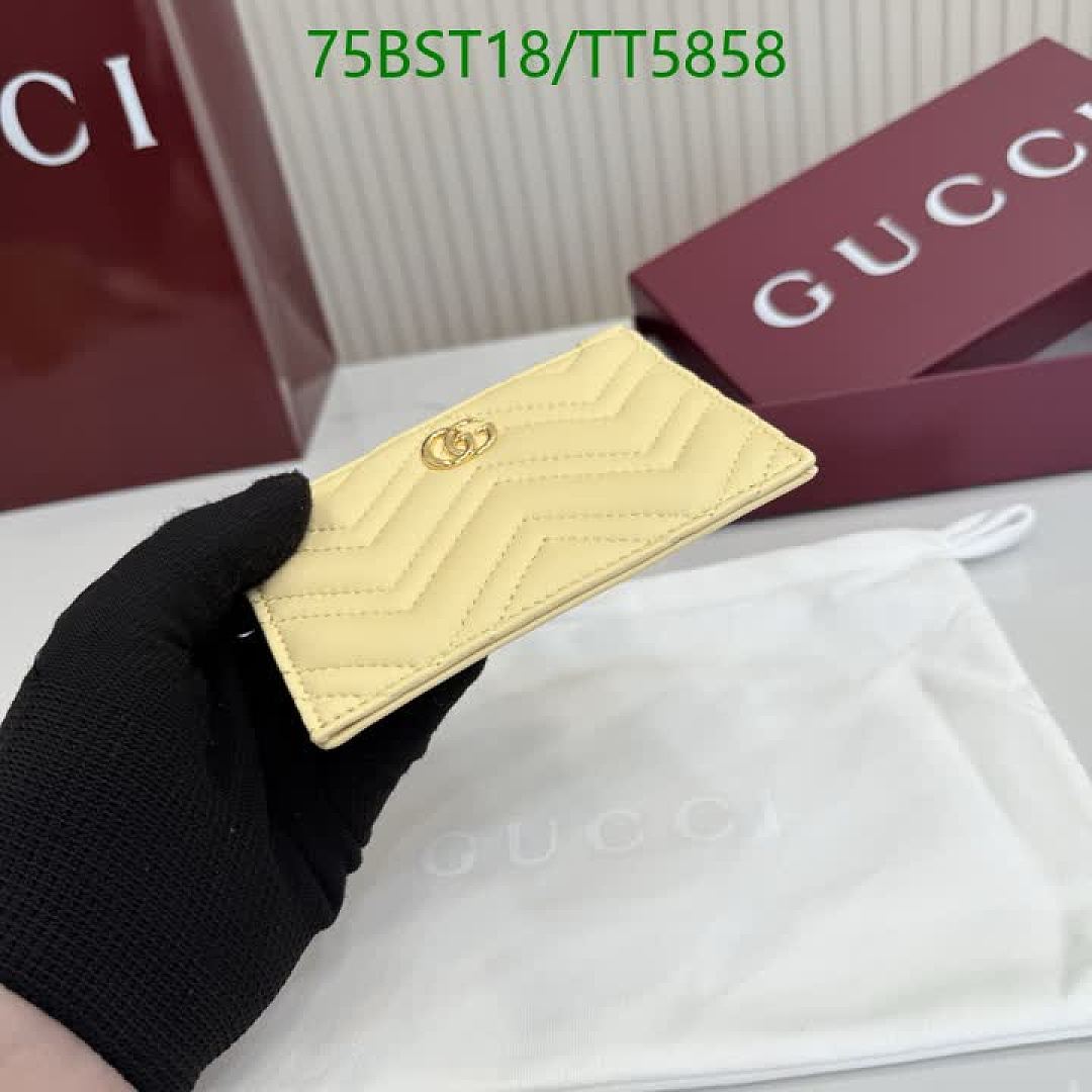 Gucci-Wallets(5A) Code: TT5858 $: 75USD