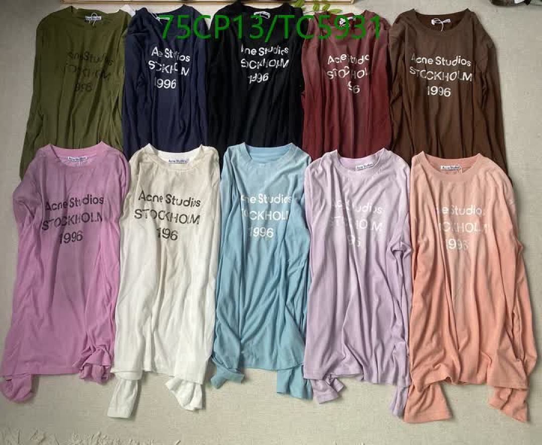 Acne Studios-Clothing Code: TC5931 $: 75USD