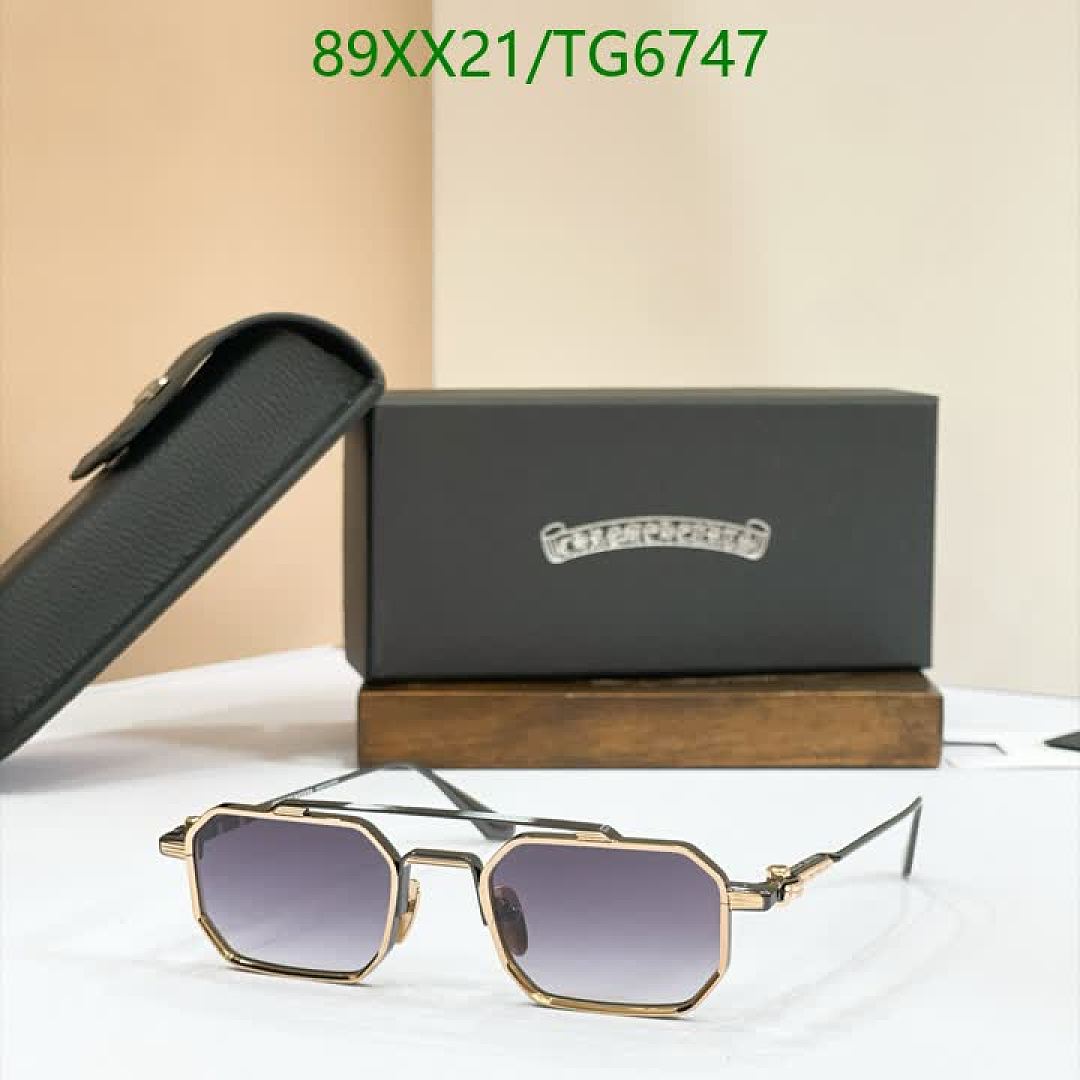Chrome Hearts-Glasses Code: TG6747 $: 89USD
