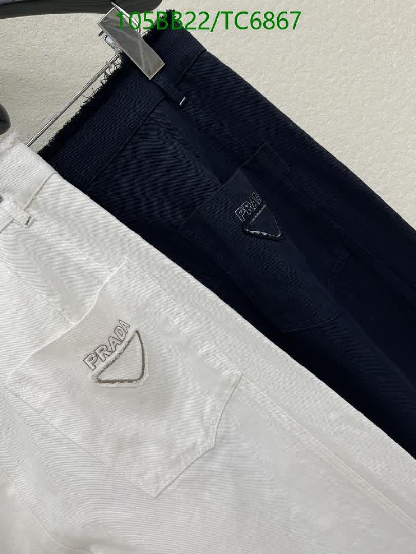 Prada-Clothing Code: TC6867 $: 105USD