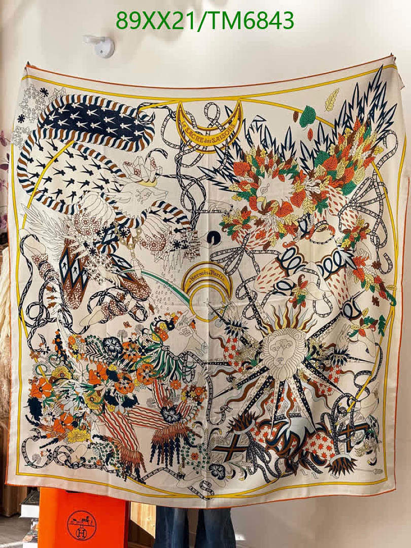 Hermes-Scarves Code: TM6843 $: 89USD