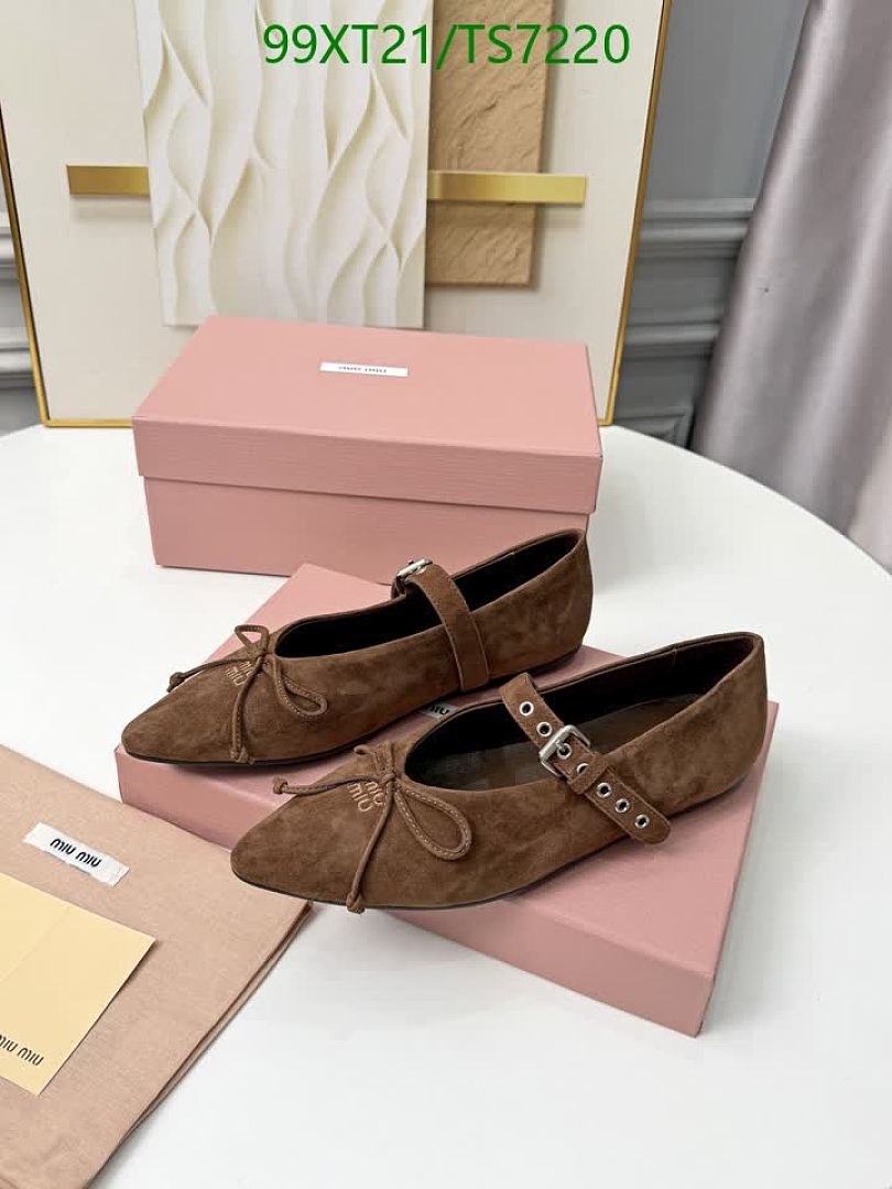 Miu Miu-Shoes(Women) Code: TS7220 $: 99USD