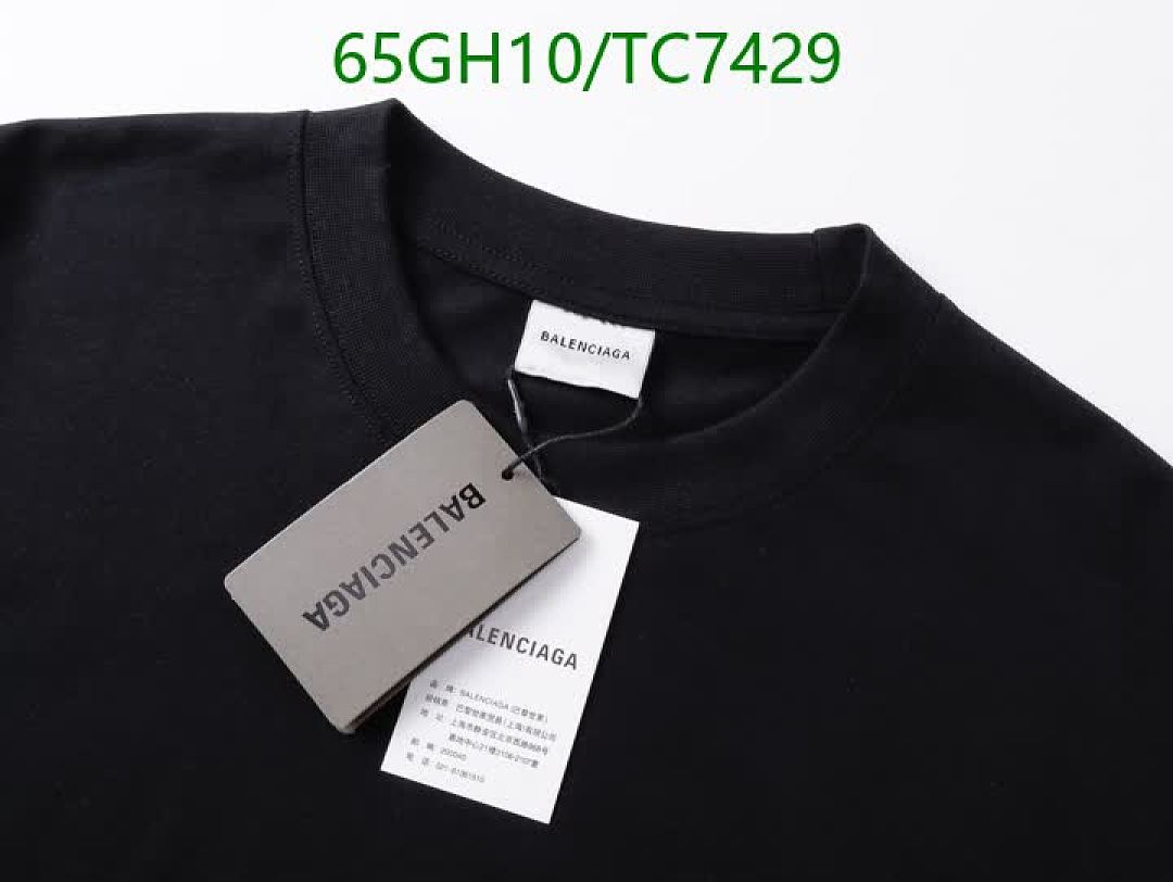 Balenciaga-Clothing Code: TC7429 $: 65USD