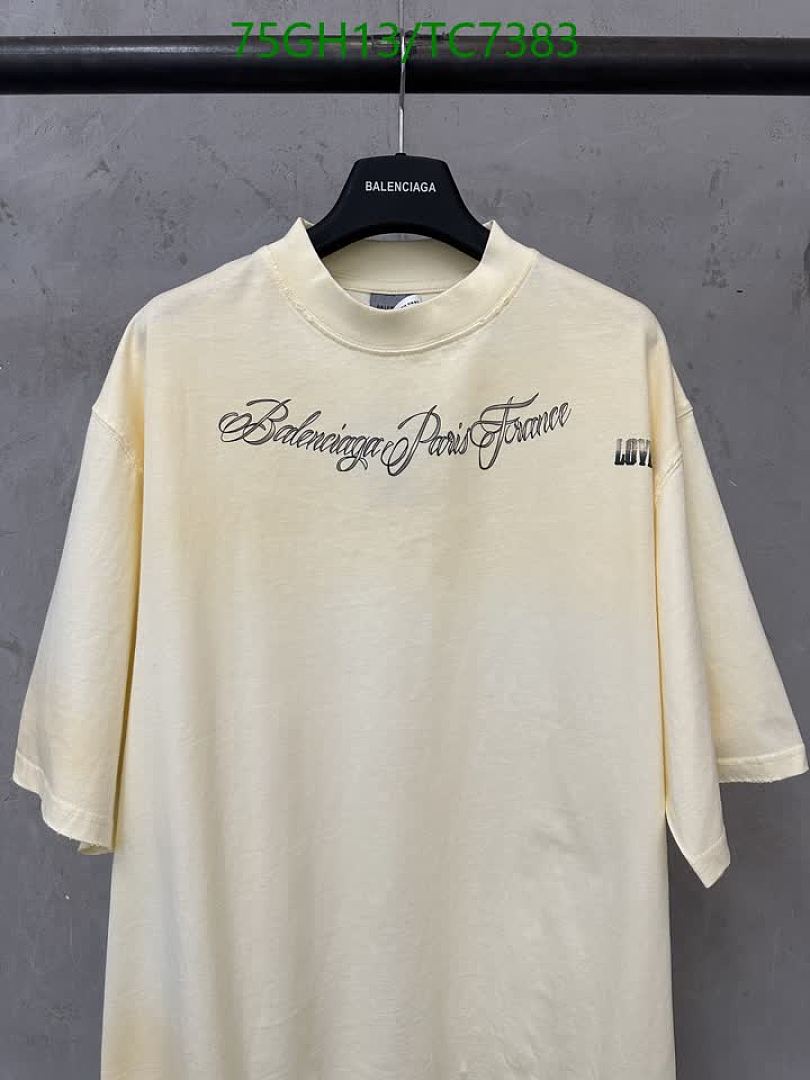 Balenciaga-Clothing Code: TC7383 $: 75USD