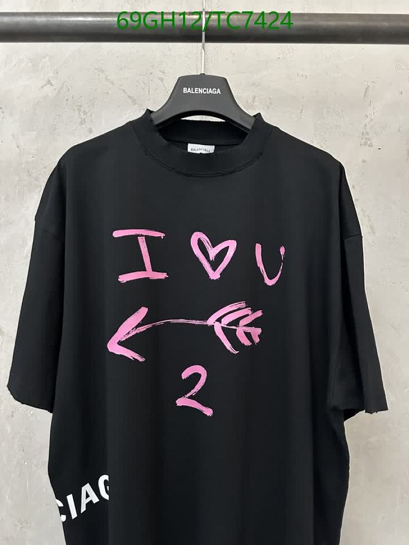 Balenciaga-Clothing Code: TC7424 $: 69USD