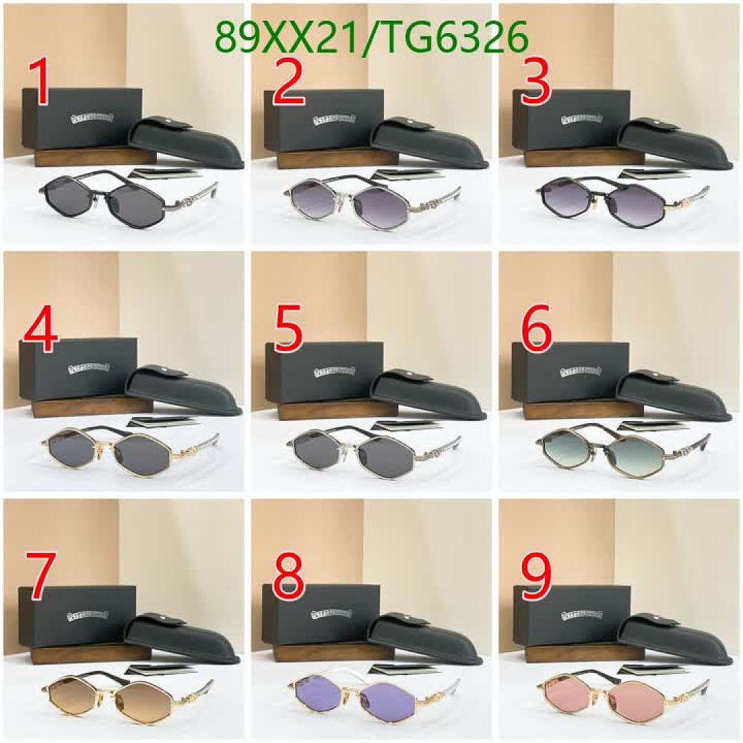 Chrome Hearts-Glasses Code: TG6326 $: 89USD