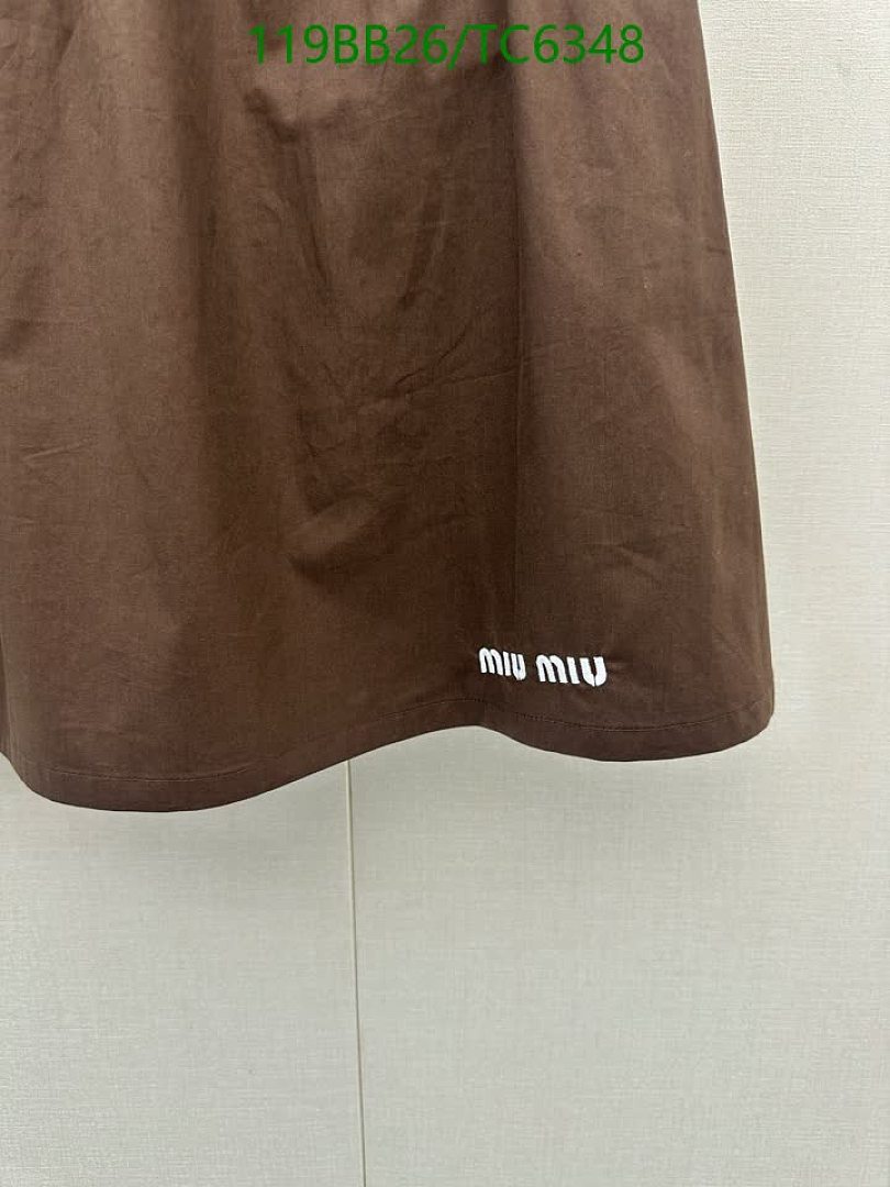 Miu Miu-Clothing Code: TC6348 $: 119USD