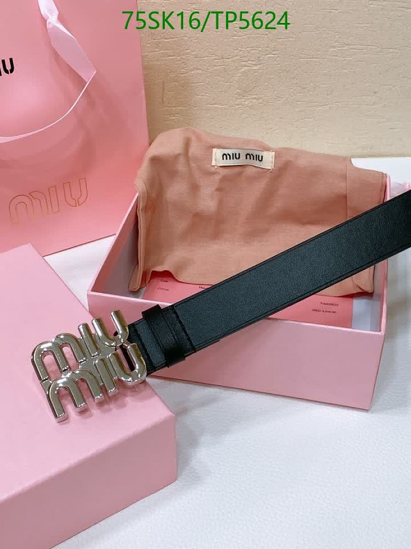 MIU MIU-Belts Code: TP5624 $: 75USD