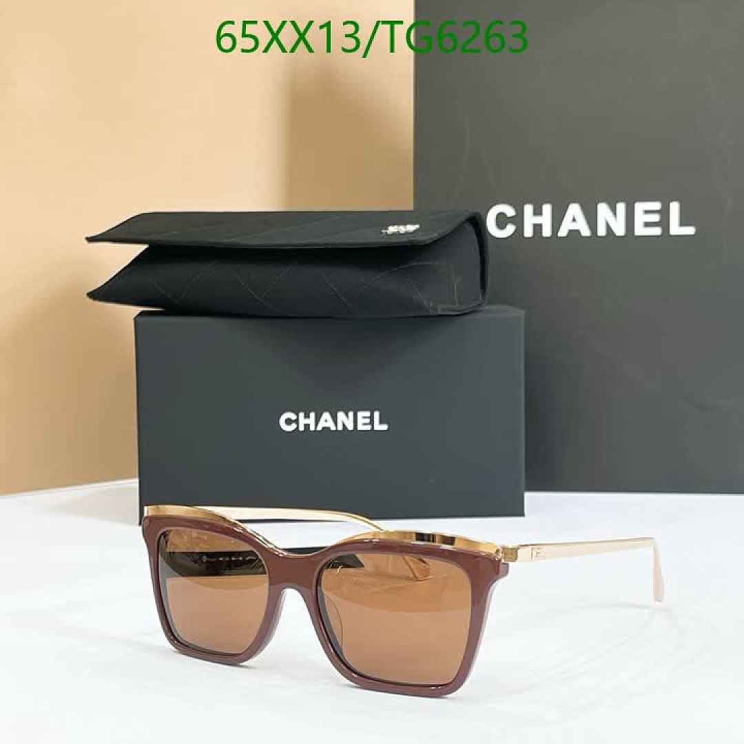 Chanel-Glasses Code: TG6263 $: 65USD